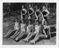 Bathing Beauty Contestants Phantom Lake 1957