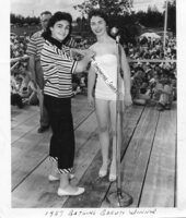 1957 Queen Mermaid, Leala St. Godard, Pins the Winner 1957 Phantom Lake 
