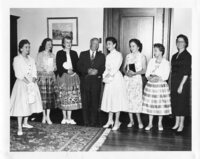 Queen L. St Godard & Entourage 1957