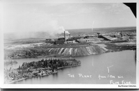 Flin Flon Point and the Mine from the West C 1930