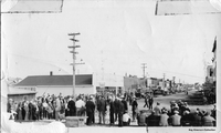 Main and First gathering May be 1934 Strike related