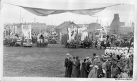  Silver Jubilee Parade Floats Parked At Lake Bottom Park 1935 D334