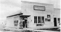 W. F. Hughes Store SE Corner Main and First C 1929