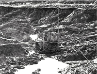 1930 Pumping Out Flin Flon Lake - The Pumps