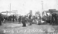 Dog Race 1938 Flin Flon