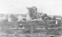 Open Pit Flin Flon 150 ton Blast