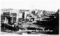Flin Flon Main Street Looking South C 1929