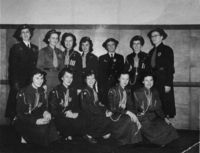 Girl Guides, 1955 Ann Negrych Back Row Right Side