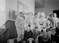 Santal Claus visits Island Falls