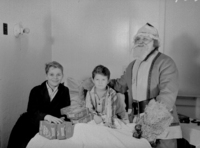 Santal Claus visits Island Falls by Norseman