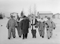 Santal Claus visits Island Falls