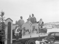 Santal Claus visits Island Falls