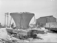 Island Falls Unit 7 Freight Haul and Installation 1957