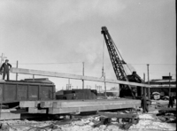 Island Falls Unit 7 Freight Haul and Installation 1957