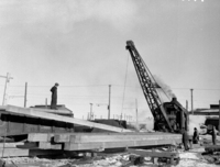 Island Falls Unit 7 Freight Haul and Installation 1957