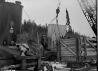 Island Falls Unit 7 Freight Haul and Installation 1957