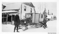 Sturgeon Landing Snowmobile Bill Grayson Feb 1928
