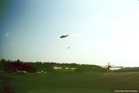 Flin Flon Airport Activity During Snow Lake Evacuation From Fire 1989 