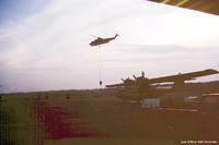 Flin Flon Airport Activity During Snow Lake Evacuation From Fire 1989 