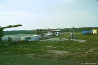 Flin Flon Airport Activity During Snow Lake Evacuation From Fire 1989 