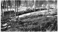 Portage Enroute To Island Falls January 1928