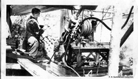 Steam powered diamond dril, no location C 1925