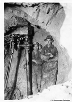 Miners at the 400 ft Level - Flin Flon 1928