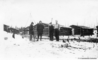 Grup of men - Flin Flon Early Camp C 1928