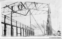 Construction of the Machine Shop C 1928