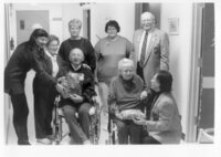 Personal Care Home Residents Receive Christmas presents from Lions members