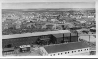 View of Flin Flon looking East frm HBM&S C 1940