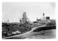 Post Card - South Main Shaft Flin Flon - Construction C 1939