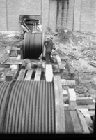 Loading Cable into the South Main Hoist C 1939\40