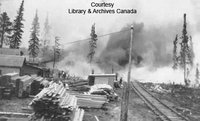 Cranberry Portage Fire 1929