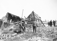 " A Little to Close to the Open Pit " thught to be Flin Flon's First Post Office