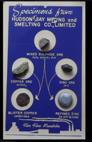 Flin Flon Ore Samples with rough indication of process