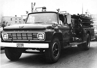 fire Truck in 1965 Trout Festival Parade