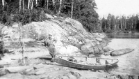 Canoe Man C 1930