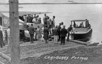 Cranberry Portage presumably after the June 1929 fire