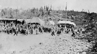 1930 Sports Day on the Lake Bottom