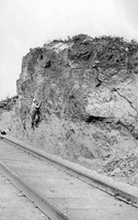 Flin Flon Railway Rock Cut