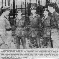 27th Infantry Commander Meets Men