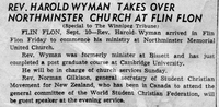 Winnipeg Tribune 1949 Northminister Church