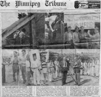 Winnipeg TribuneA Flin Flom Labor Day 1949