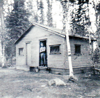 1948 Construction Work on Nipawin Highway. 