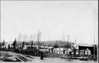 The Town of 83 (Channing) C 1929 before the Fire