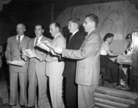 Lobstick Club 1954 Roche party