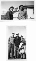 Elizabeth and Jack Proctor, with Enid Roche in one and Maurice Roche
