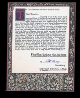 Letter From The Flin Flon Elks Lodge to M. A. Roche