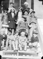 In the back row are Maurice J. Roche and Catherine Roche.